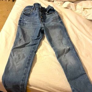 Kids worn gap jeans